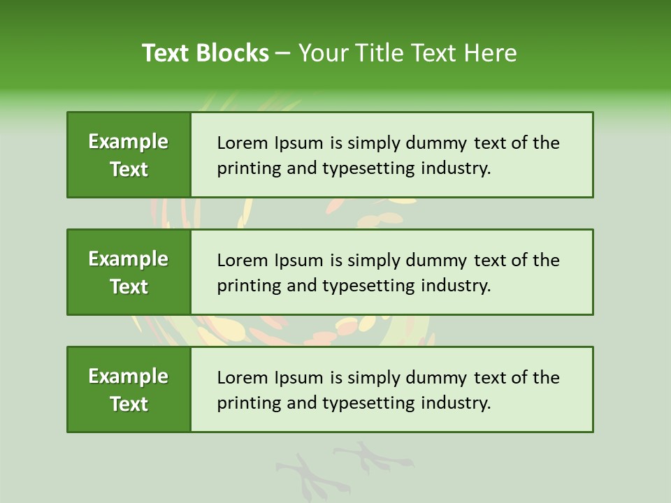 Spot Tropical Bird PowerPoint Template