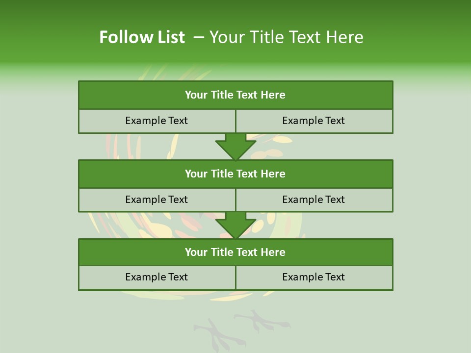 Spot Tropical Bird PowerPoint Template
