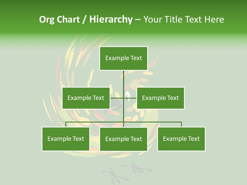 Spot Tropical Bird PowerPoint Template