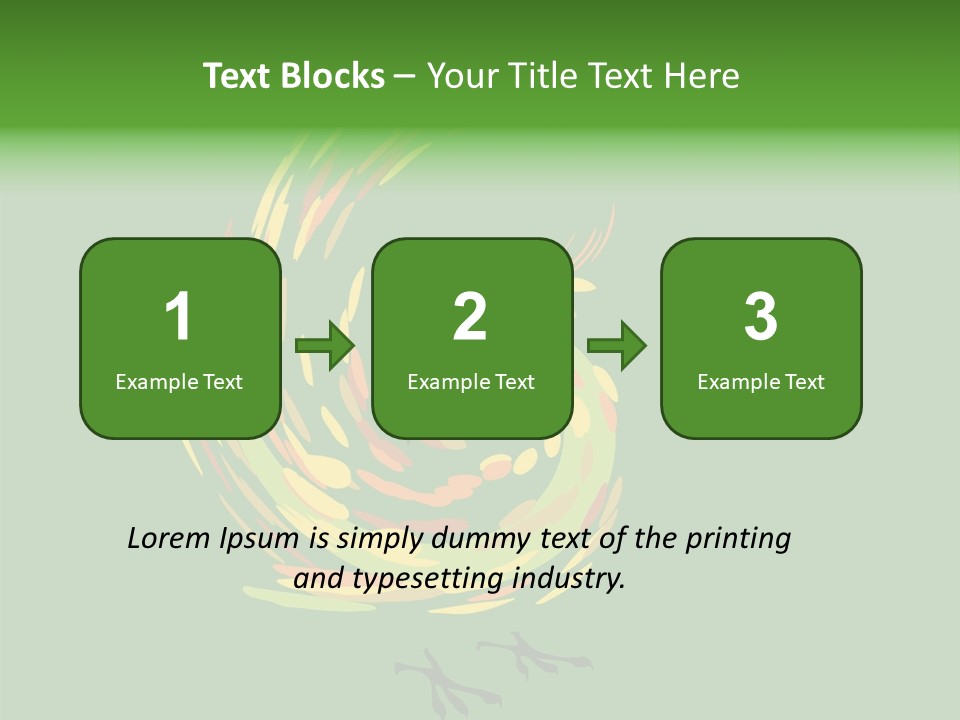 Spot Tropical Bird PowerPoint Template