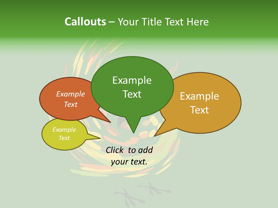Spot Tropical Bird PowerPoint Template