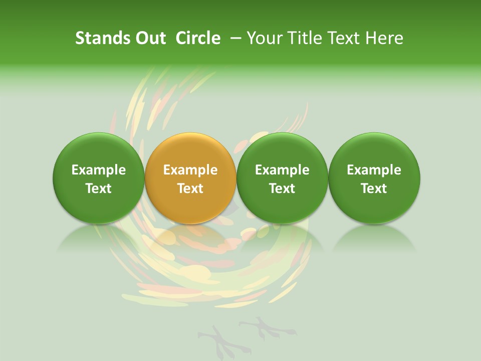 Spot Tropical Bird PowerPoint Template