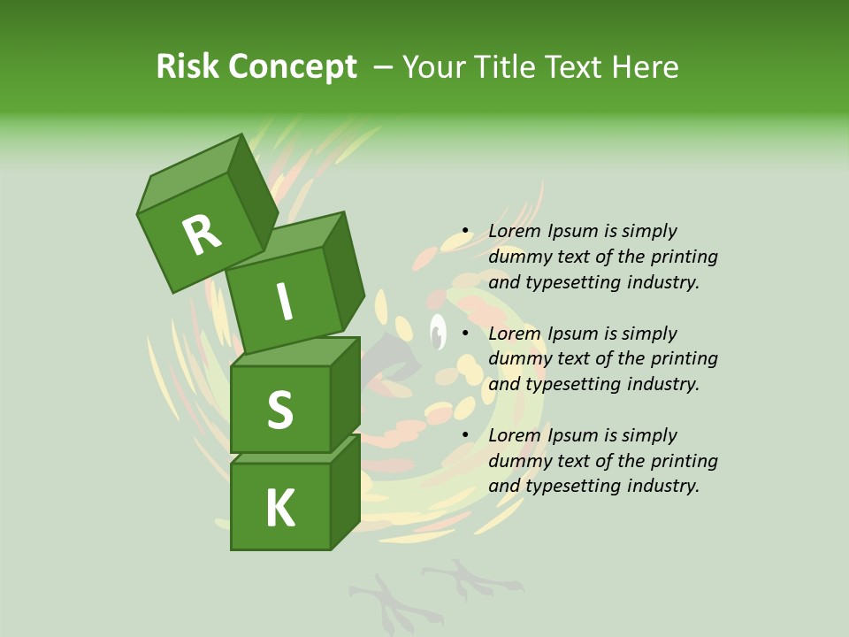 Spot Tropical Bird PowerPoint Template