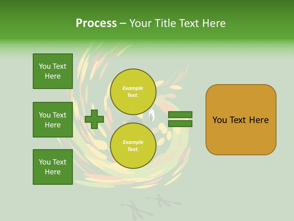 Spot Tropical Bird PowerPoint Template
