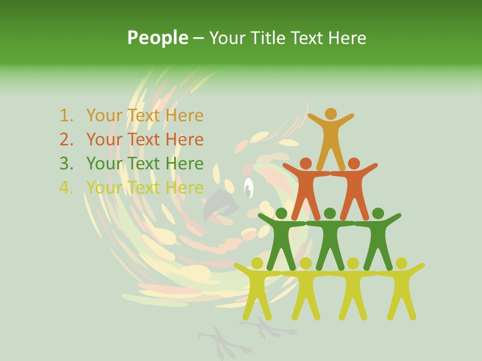 Spot Tropical Bird PowerPoint Template