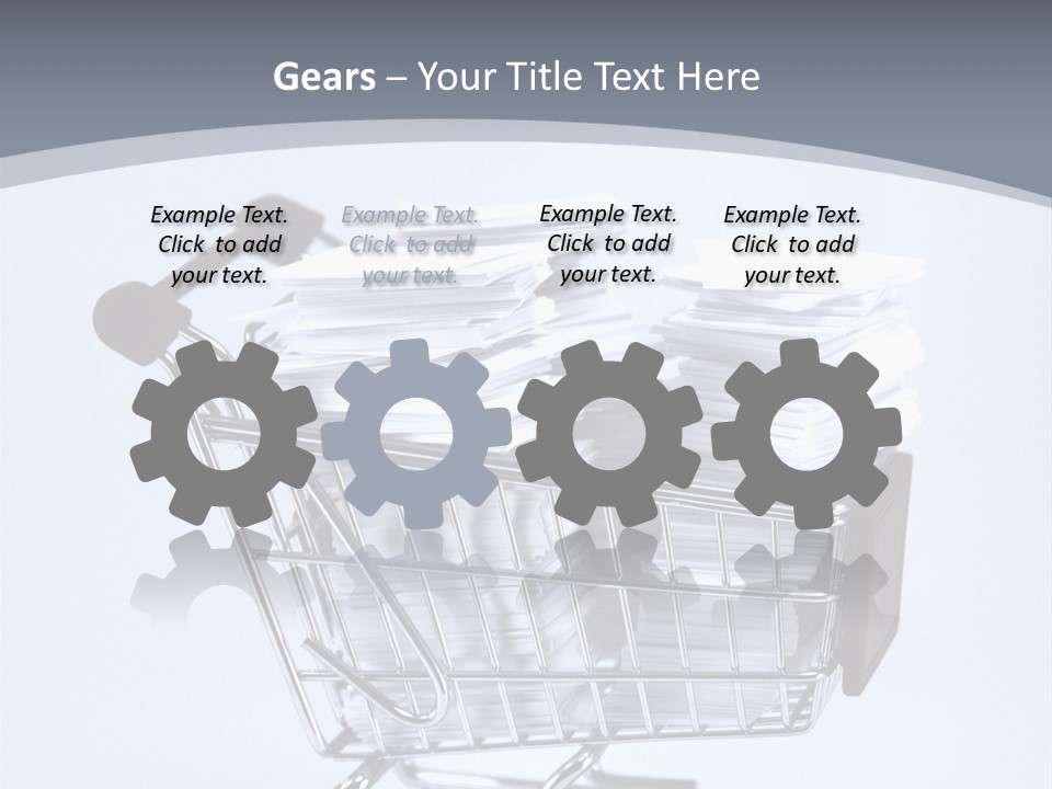 Neutral Writing Material Book Fair PowerPoint Template