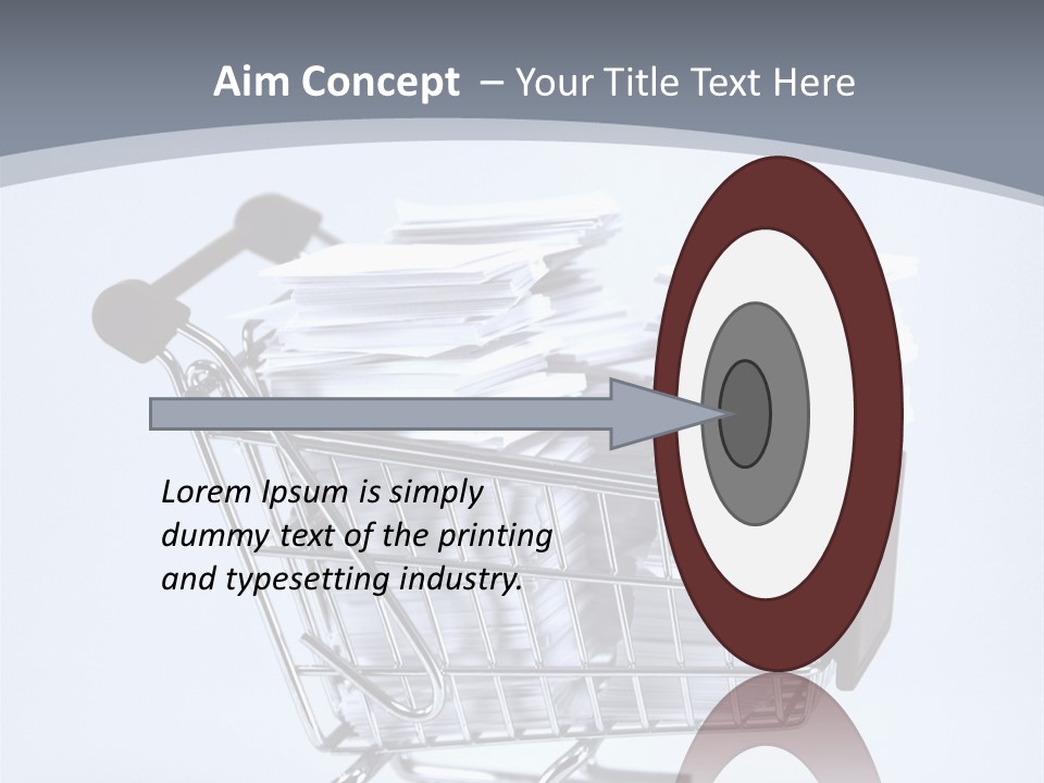 Neutral Writing Material Book Fair PowerPoint Template