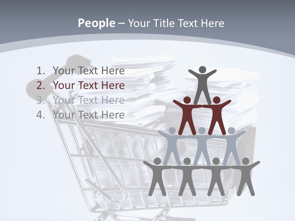 Neutral Writing Material Book Fair PowerPoint Template