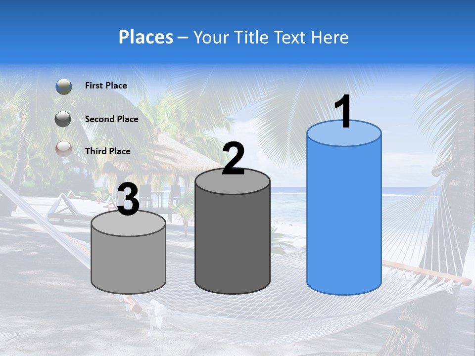 Shore Sun Sky PowerPoint Template