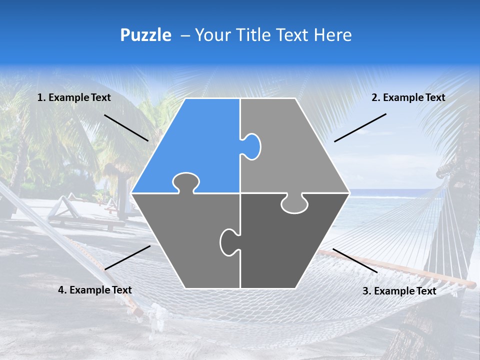 Shore Sun Sky PowerPoint Template