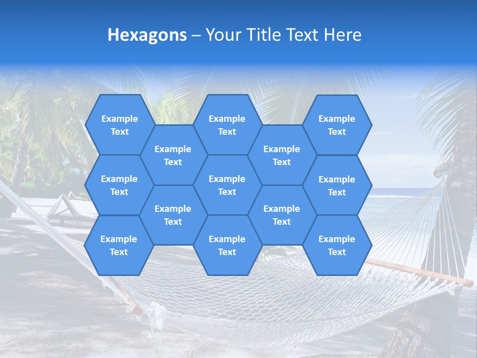 Shore Sun Sky PowerPoint Template