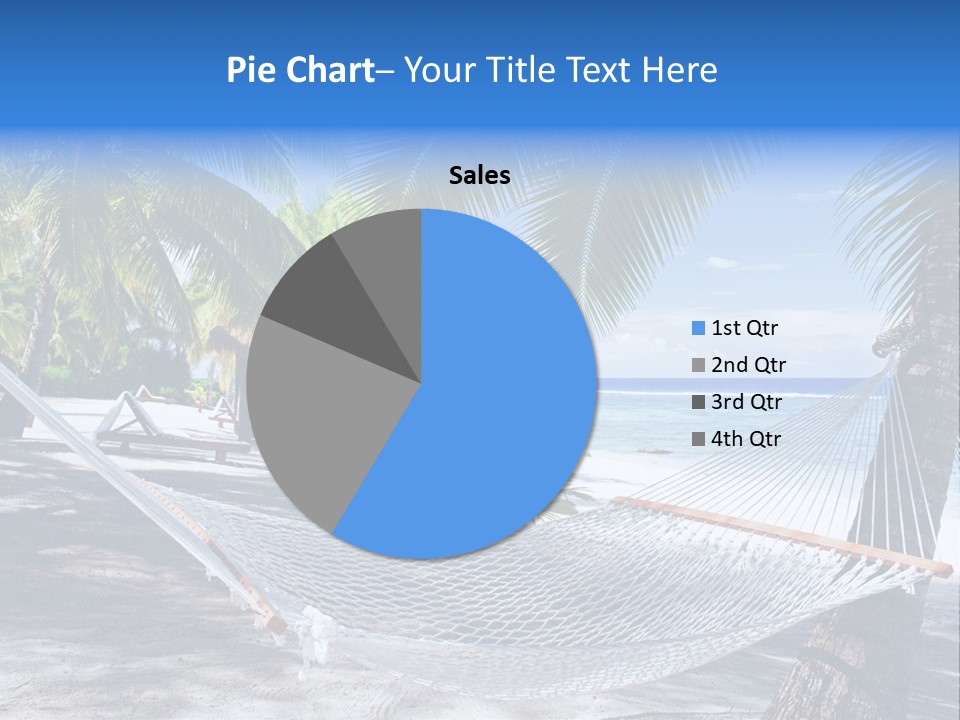 Shore Sun Sky PowerPoint Template