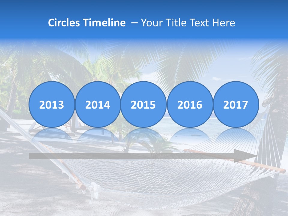 Shore Sun Sky PowerPoint Template