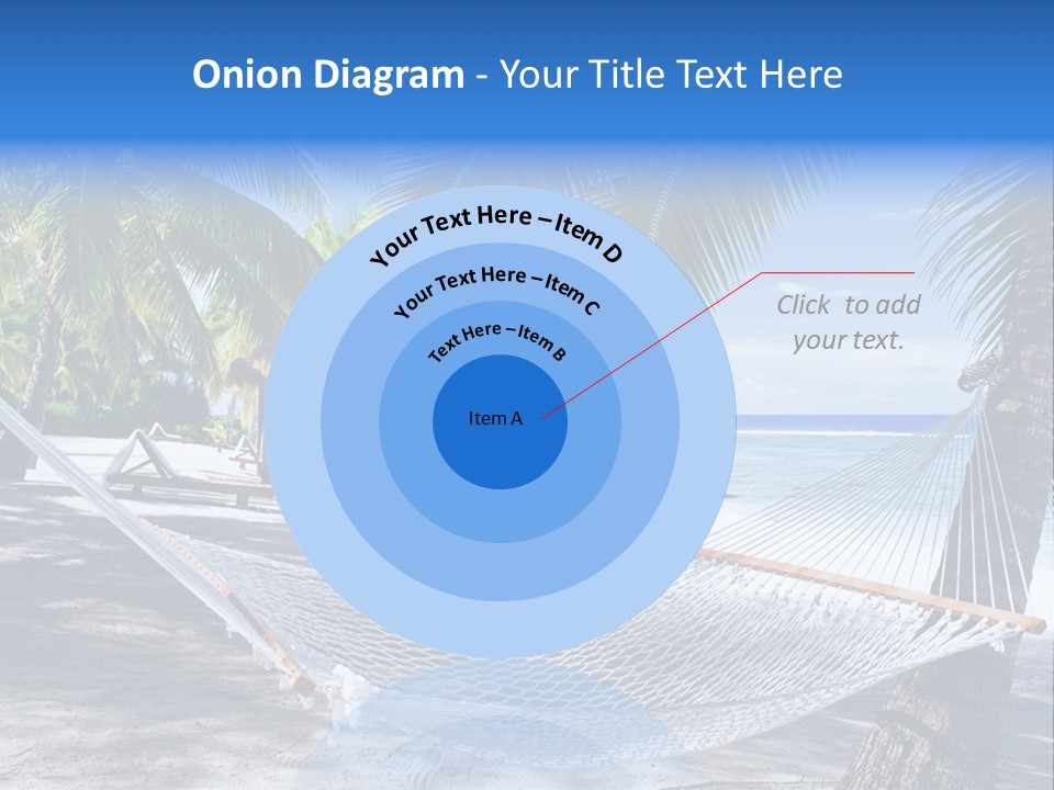 Shore Sun Sky PowerPoint Template