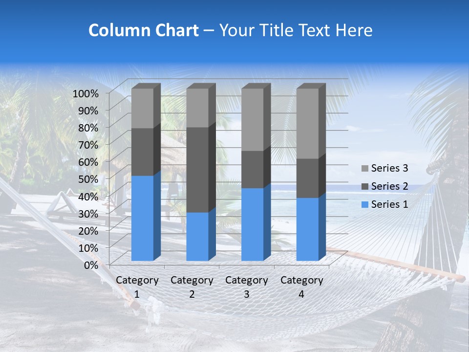 Shore Sun Sky PowerPoint Template
