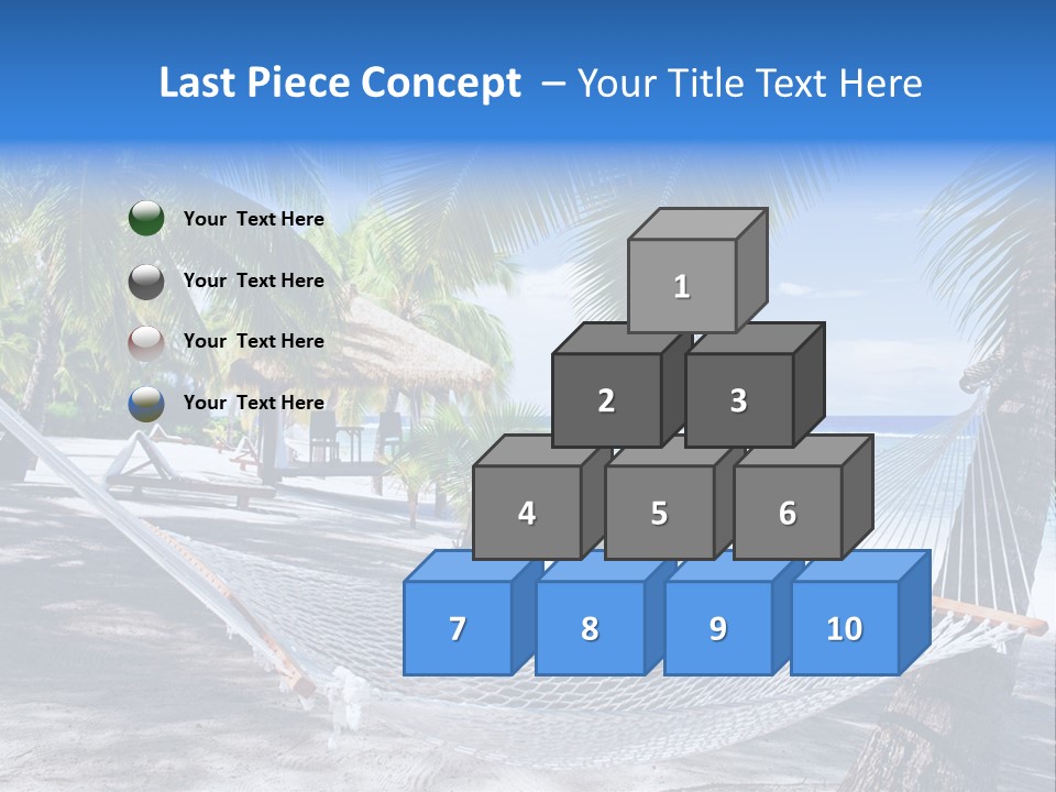 Shore Sun Sky PowerPoint Template