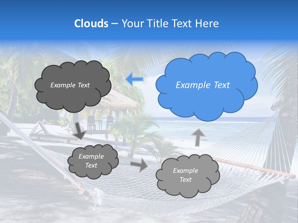 Shore Sun Sky PowerPoint Template