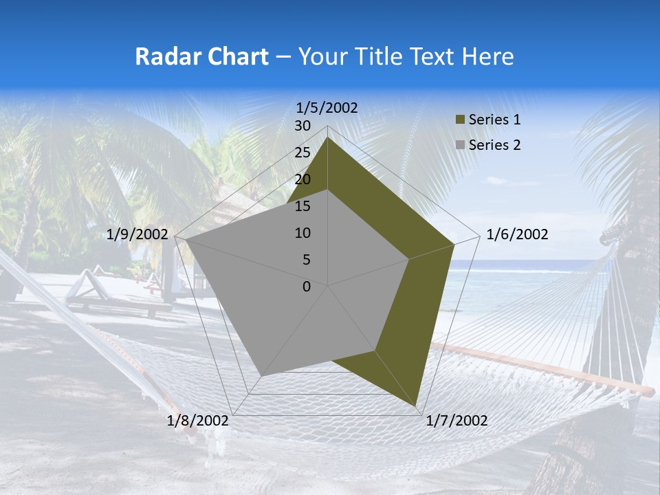Shore Sun Sky PowerPoint Template