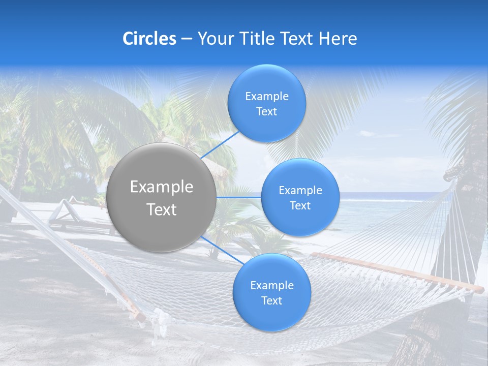 Shore Sun Sky PowerPoint Template