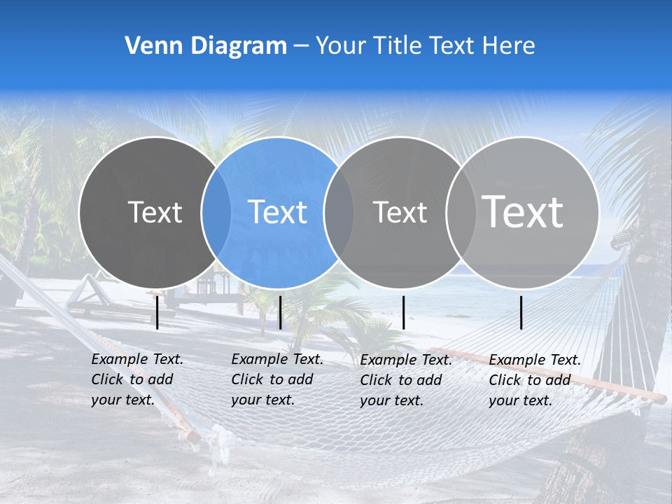 Shore Sun Sky PowerPoint Template
