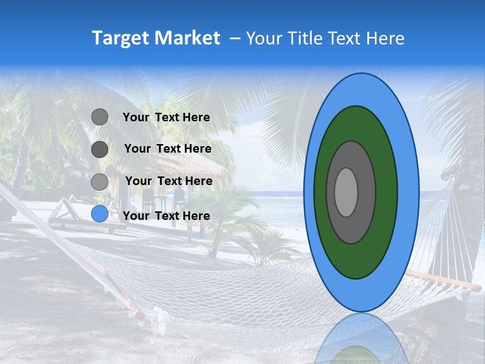 Shore Sun Sky PowerPoint Template