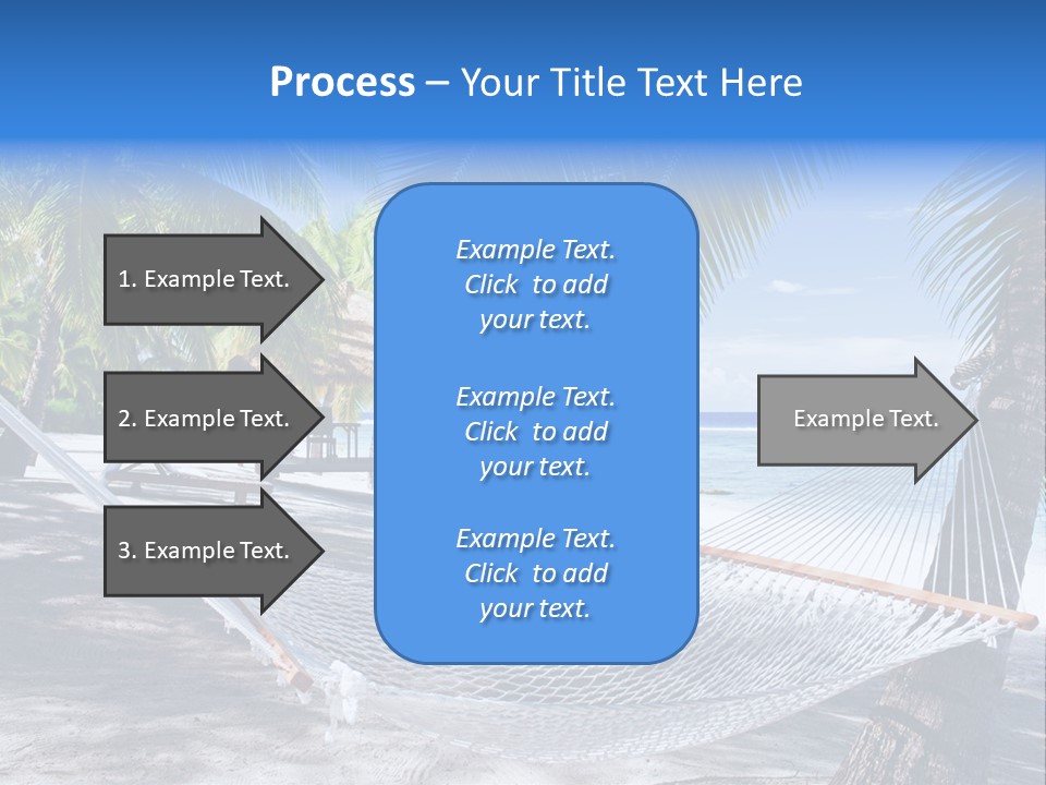 Shore Sun Sky PowerPoint Template