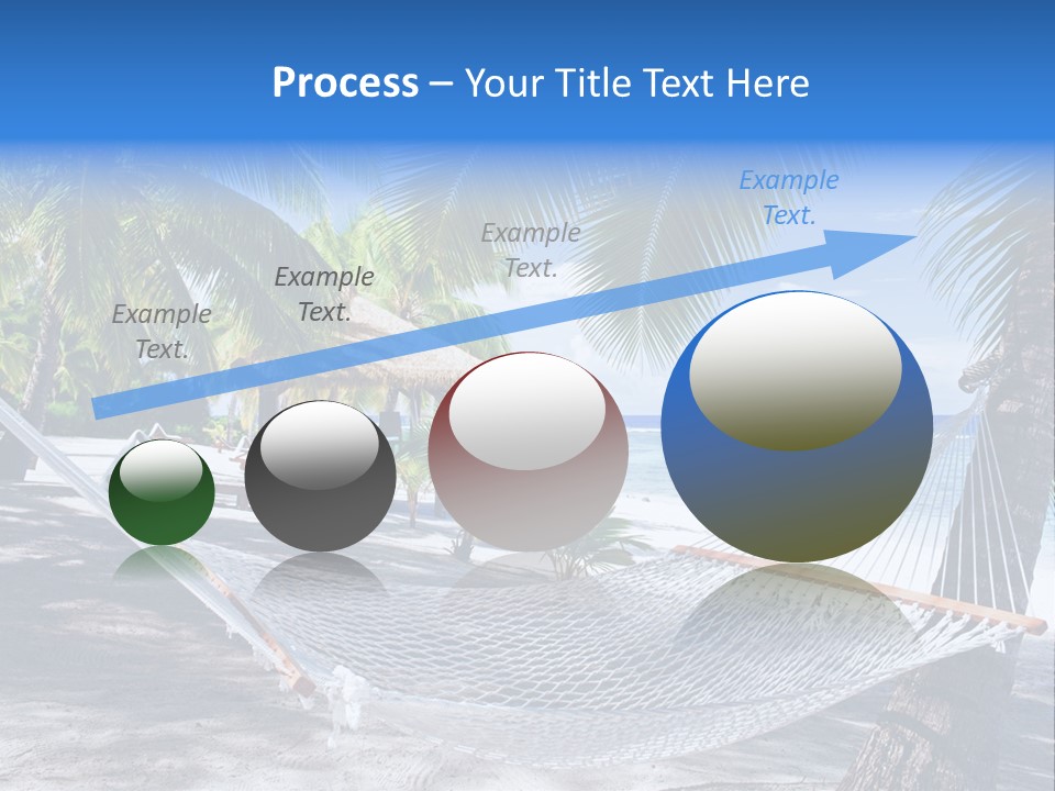 Shore Sun Sky PowerPoint Template