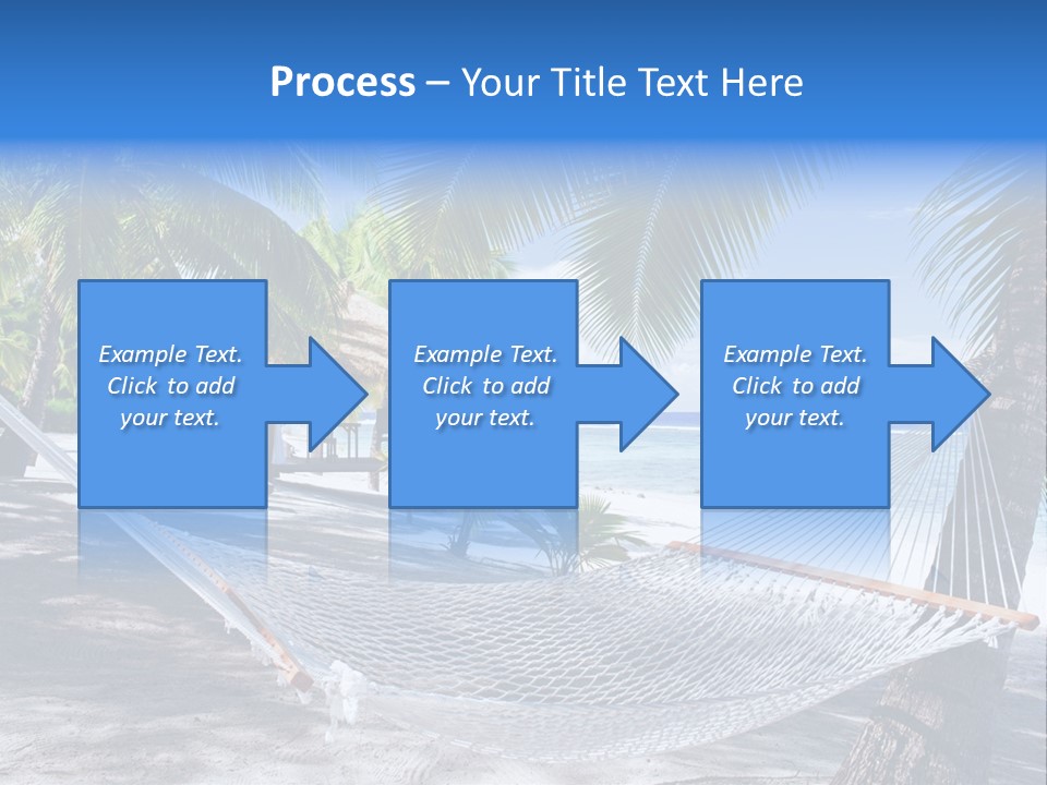 Shore Sun Sky PowerPoint Template