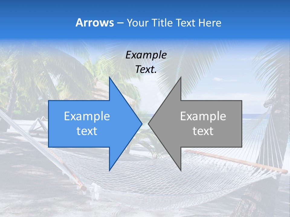 Shore Sun Sky PowerPoint Template