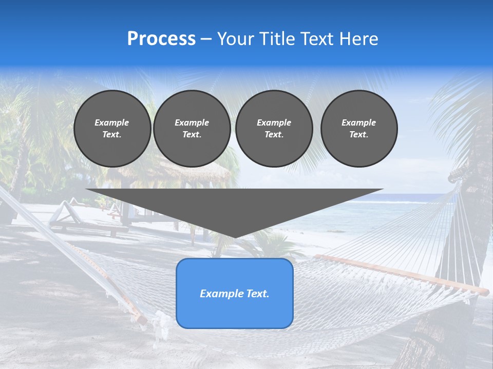 Shore Sun Sky PowerPoint Template
