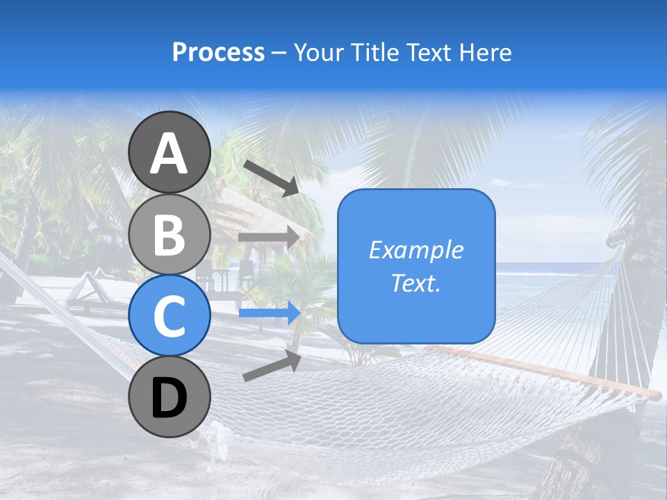 Shore Sun Sky PowerPoint Template