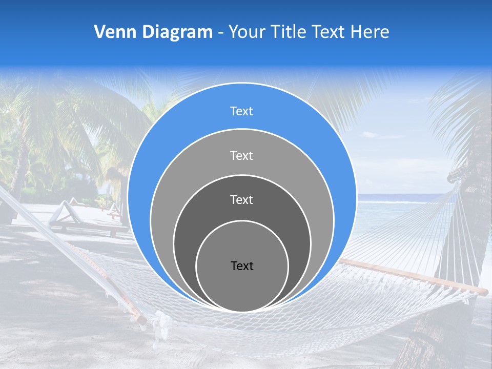 Shore Sun Sky PowerPoint Template