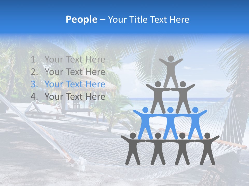Shore Sun Sky PowerPoint Template
