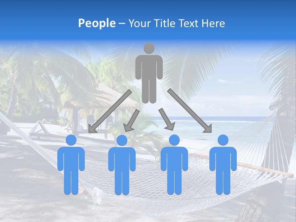 Shore Sun Sky PowerPoint Template