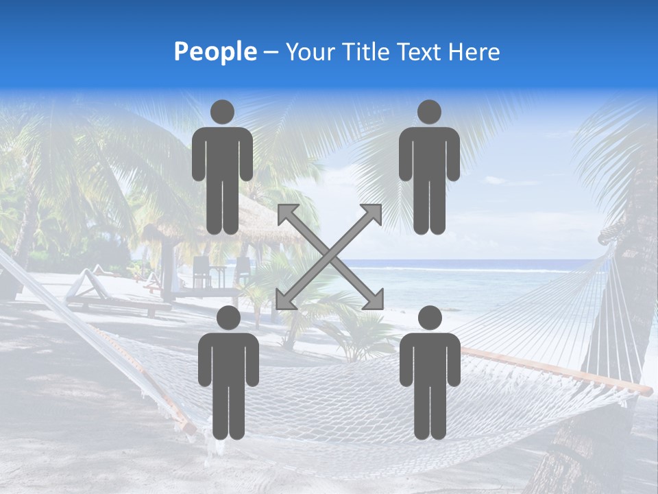 Shore Sun Sky PowerPoint Template