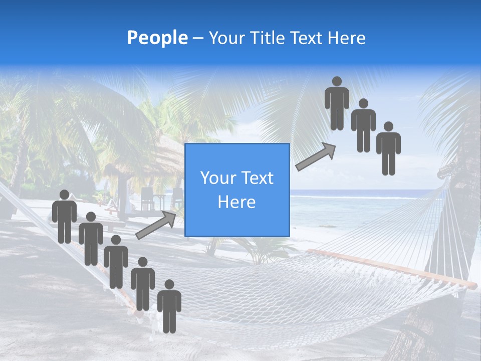 Shore Sun Sky PowerPoint Template