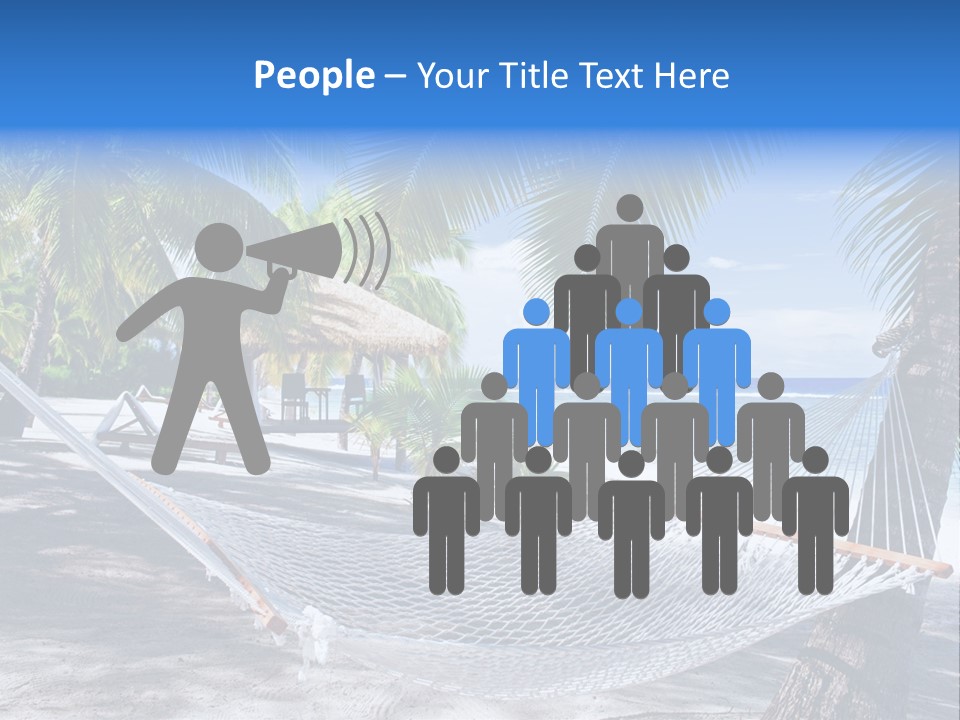 Shore Sun Sky PowerPoint Template