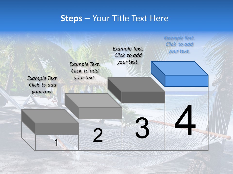 Shore Sun Sky PowerPoint Template