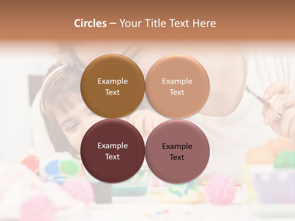 Celebration Craft Togetherness PowerPoint Template