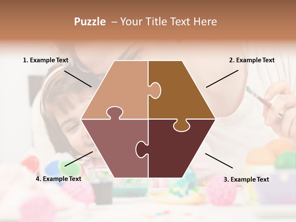 Celebration Craft Togetherness PowerPoint Template