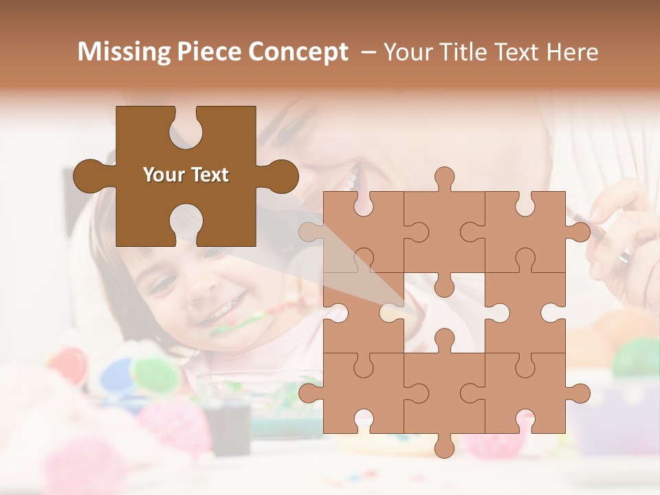 Celebration Craft Togetherness PowerPoint Template