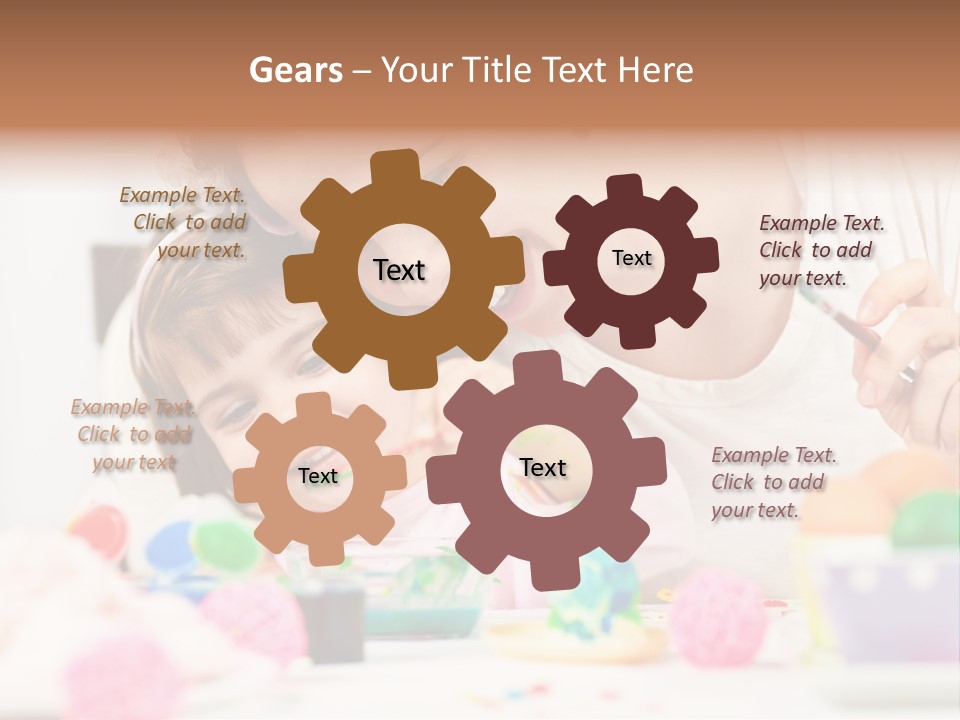 Celebration Craft Togetherness PowerPoint Template