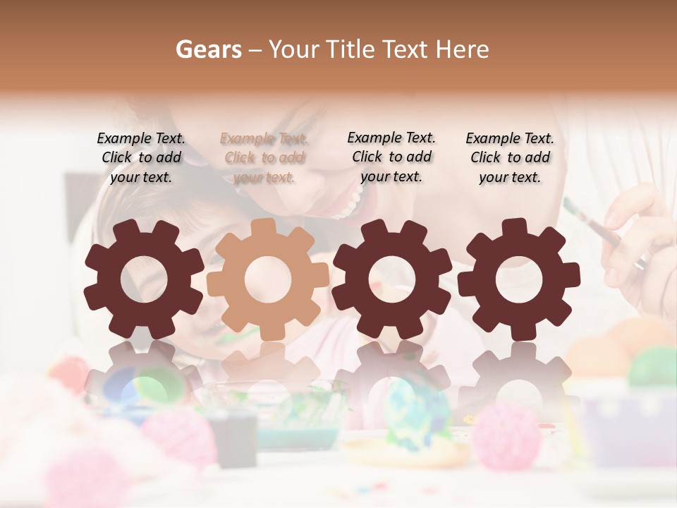 Celebration Craft Togetherness PowerPoint Template