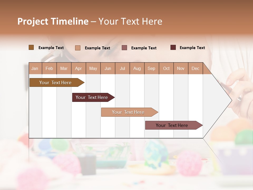 Celebration Craft Togetherness PowerPoint Template