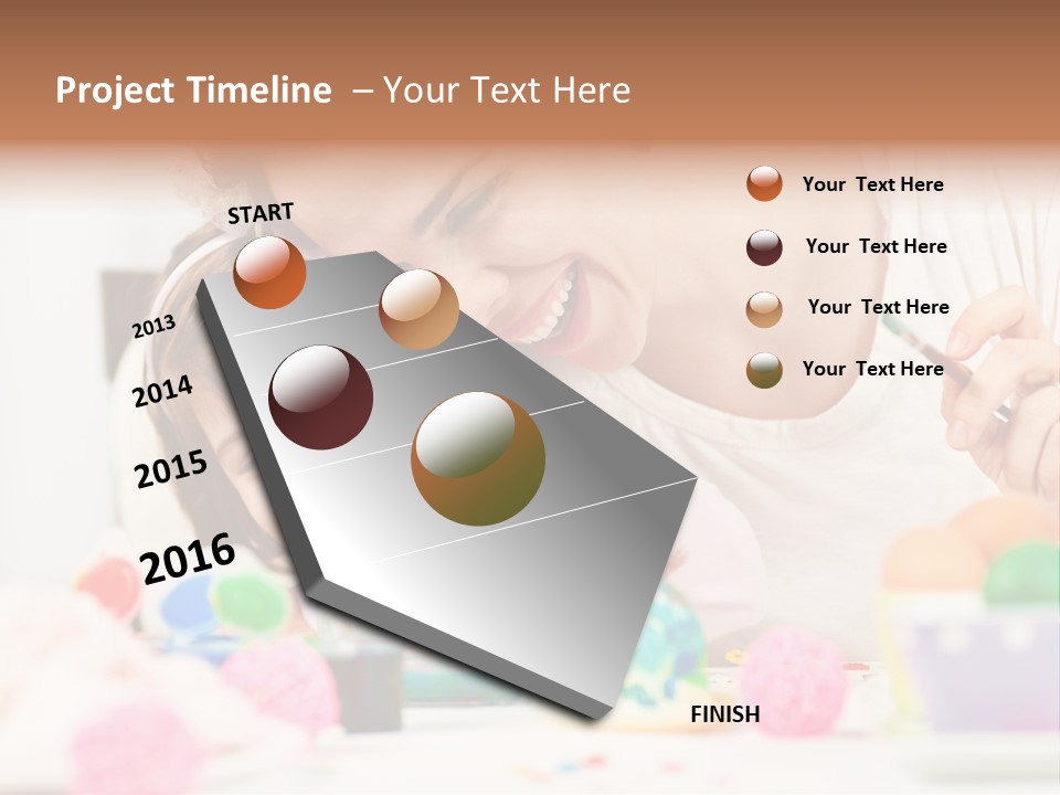 Celebration Craft Togetherness PowerPoint Template