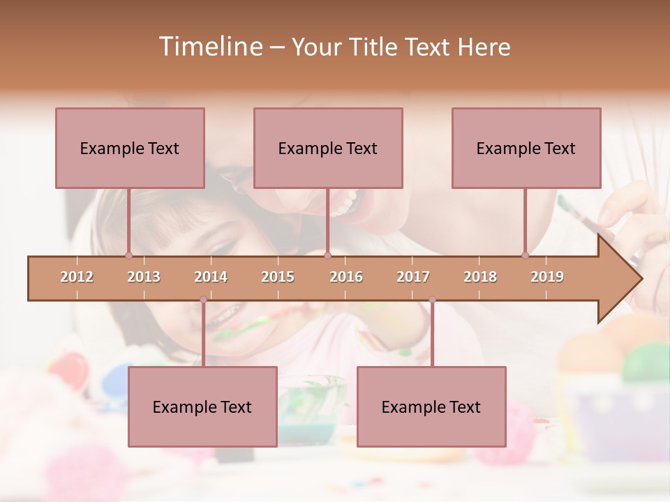 Celebration Craft Togetherness PowerPoint Template