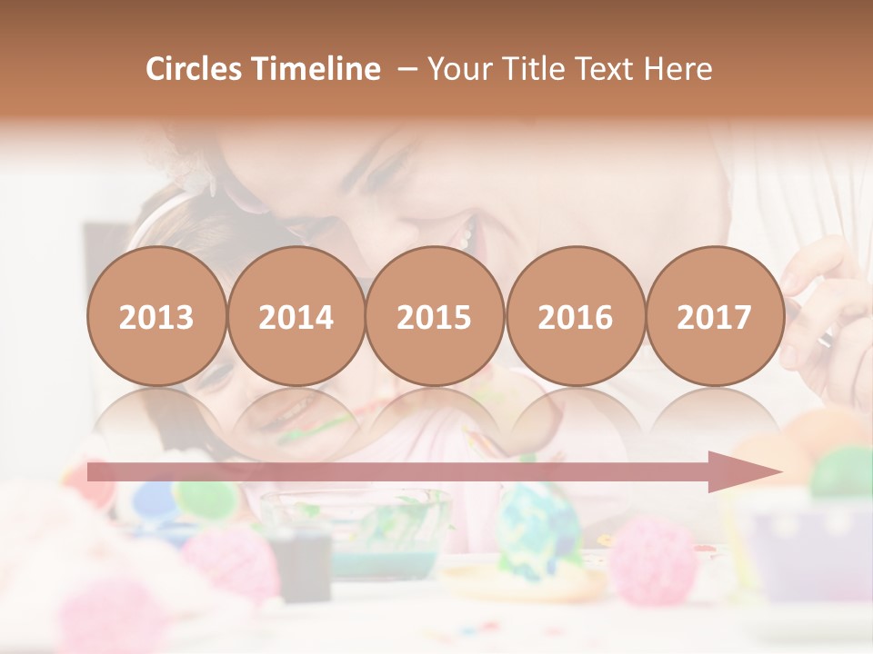 Celebration Craft Togetherness PowerPoint Template