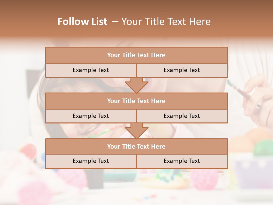 Celebration Craft Togetherness PowerPoint Template
