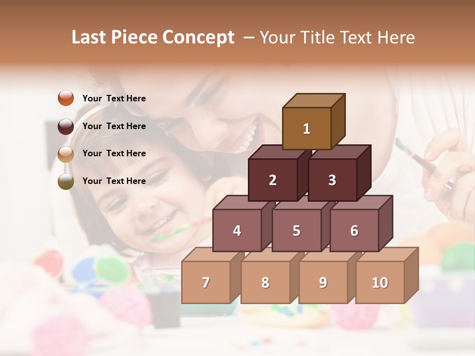 Celebration Craft Togetherness PowerPoint Template