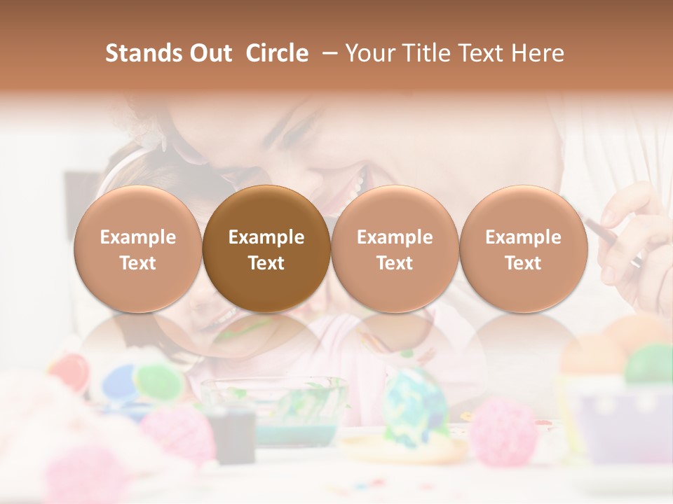 Celebration Craft Togetherness PowerPoint Template